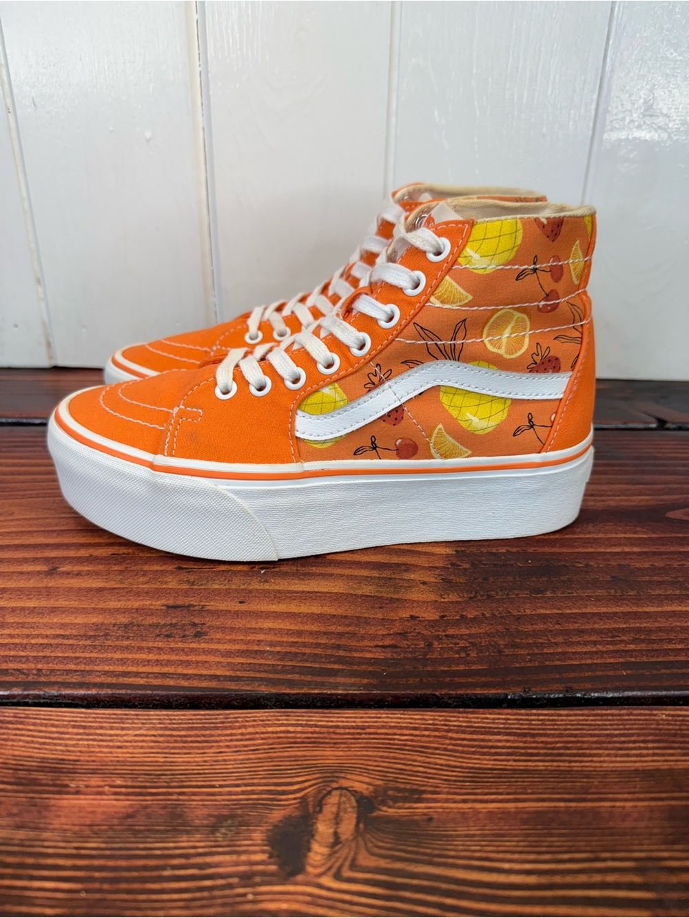 Vans Sk8-Hi Taper Stackform “Summer Fruit Punch” Platform Sneakers – Women’s 8